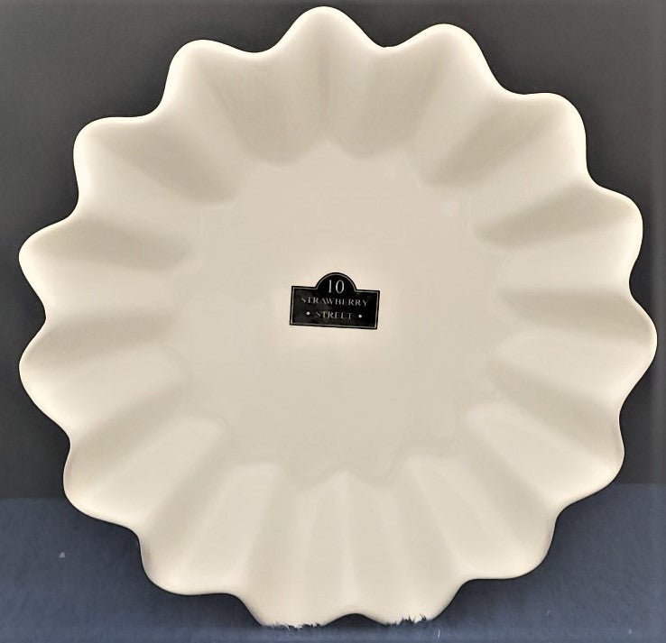 Set of 5 Ten Strawberry Street Fluted Dishs