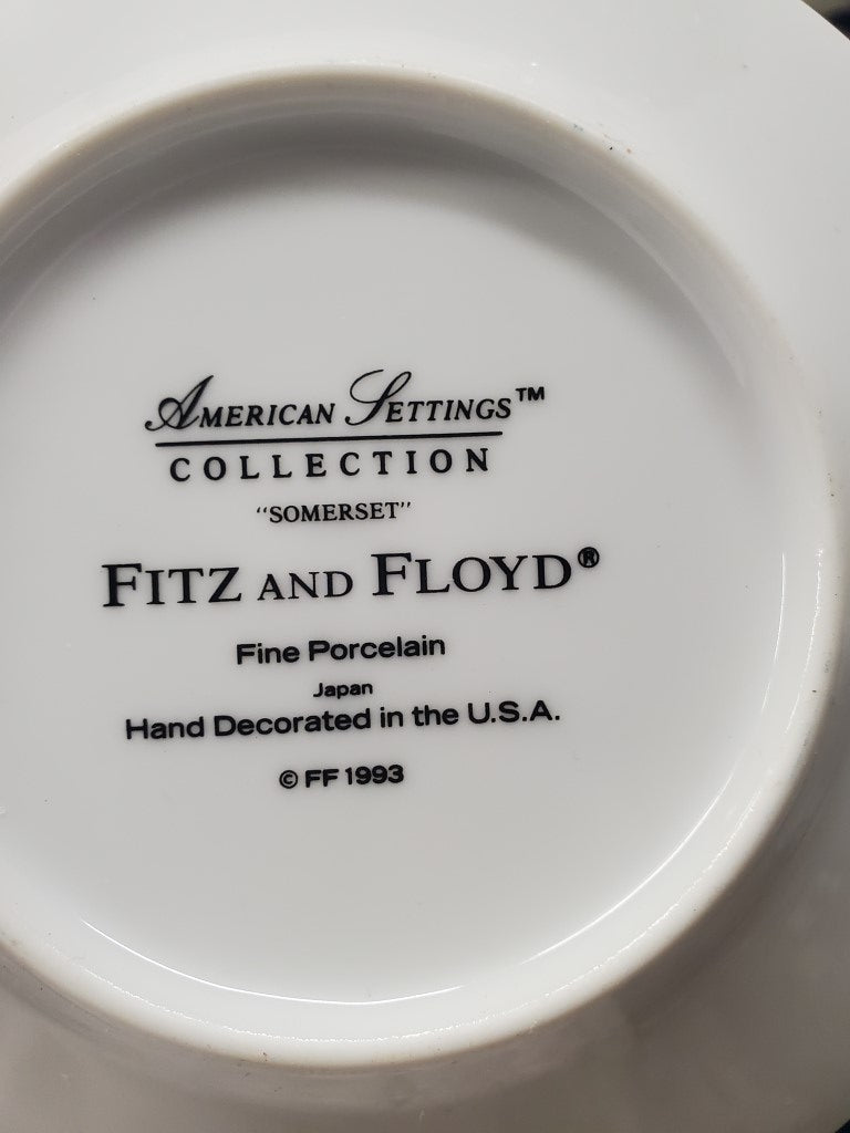 Fitz & Floyd Somerset 10 Piece Set LK