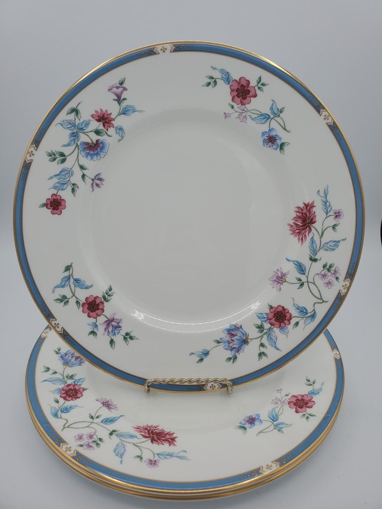 Set of 2 Lenox Saxon Flowers Dinner Plates LK