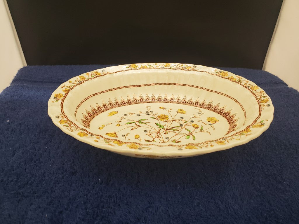 Spode Buttercup Oval Vegetable Bowl