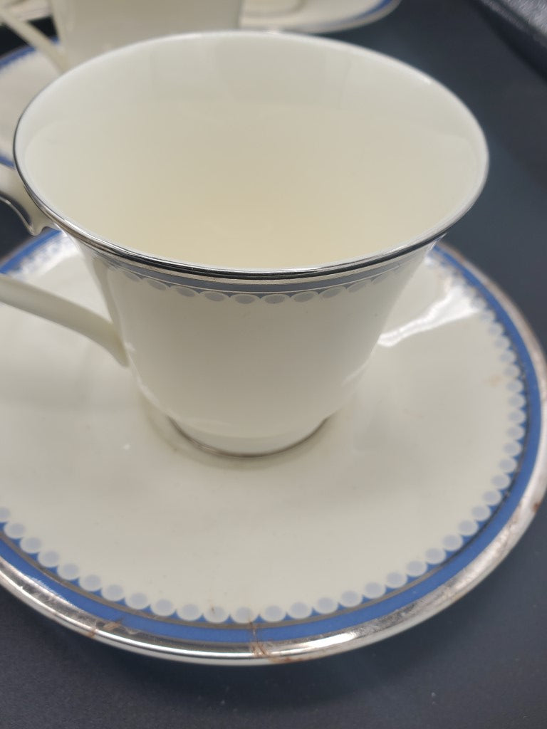 Set of 7 Minton Clifton Cup & Saucer Sets LK