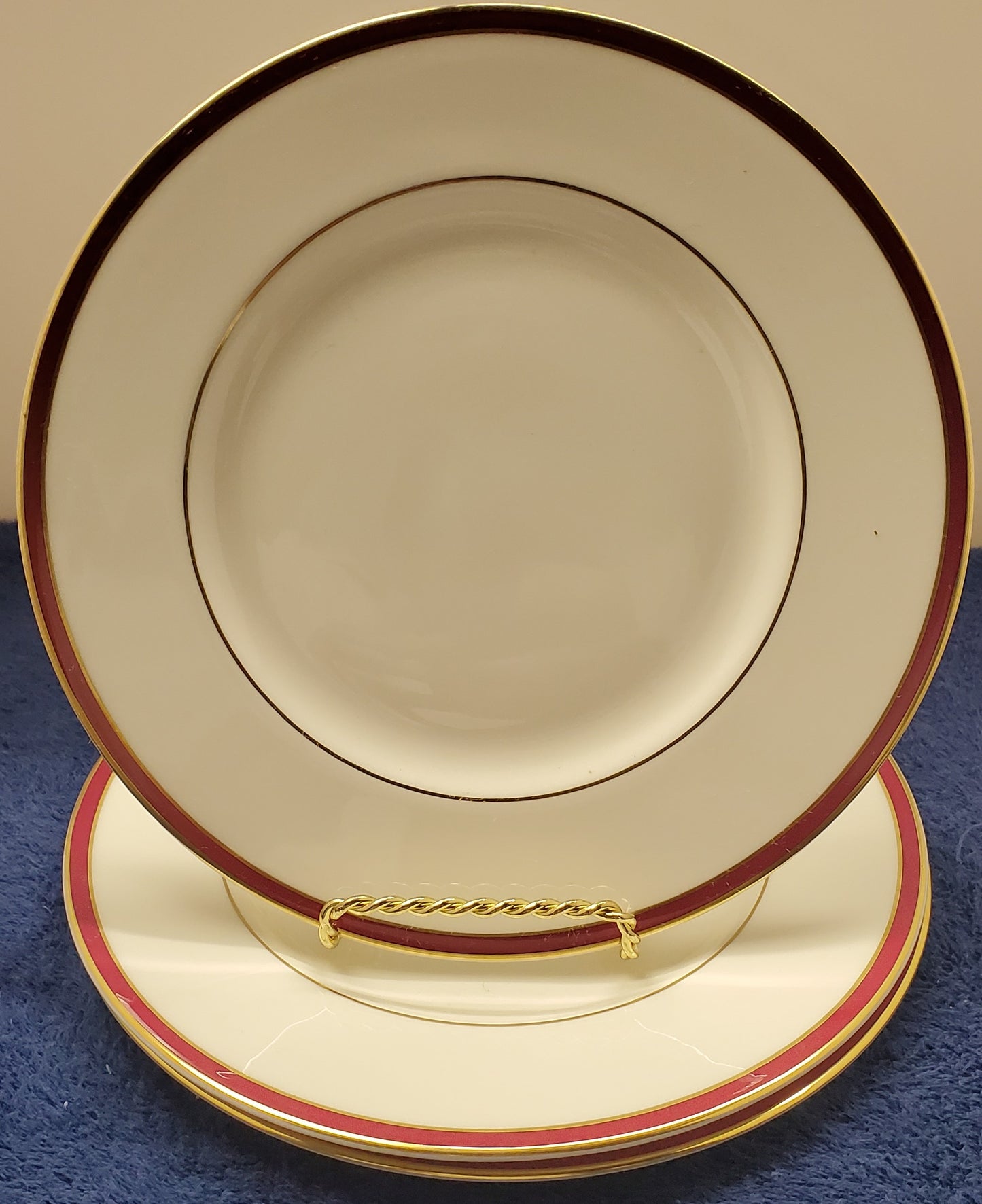 Set of 3 Minton Saturn Salad Plates LK