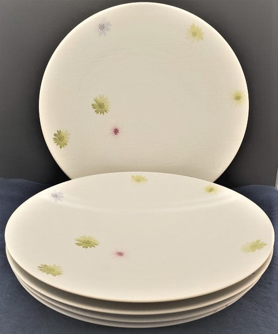 Set of 5 Bernardaud Flirt Dinner Plates