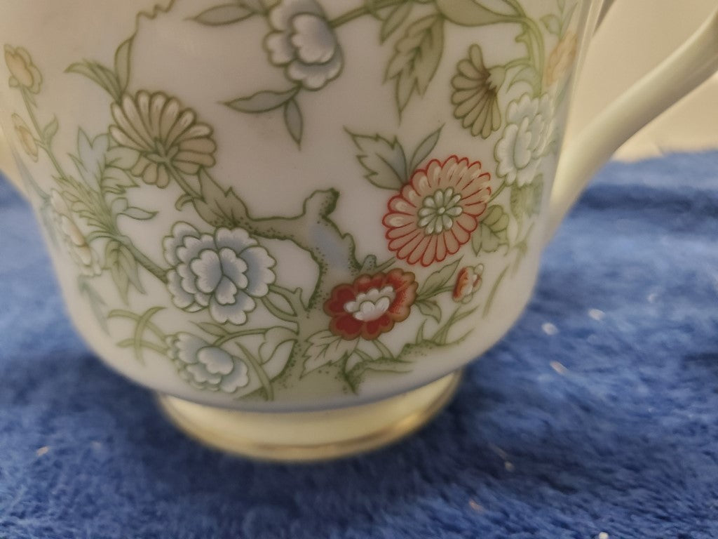 Mikasa Kabuki Creamer & Sugar Bowl with Lid LK