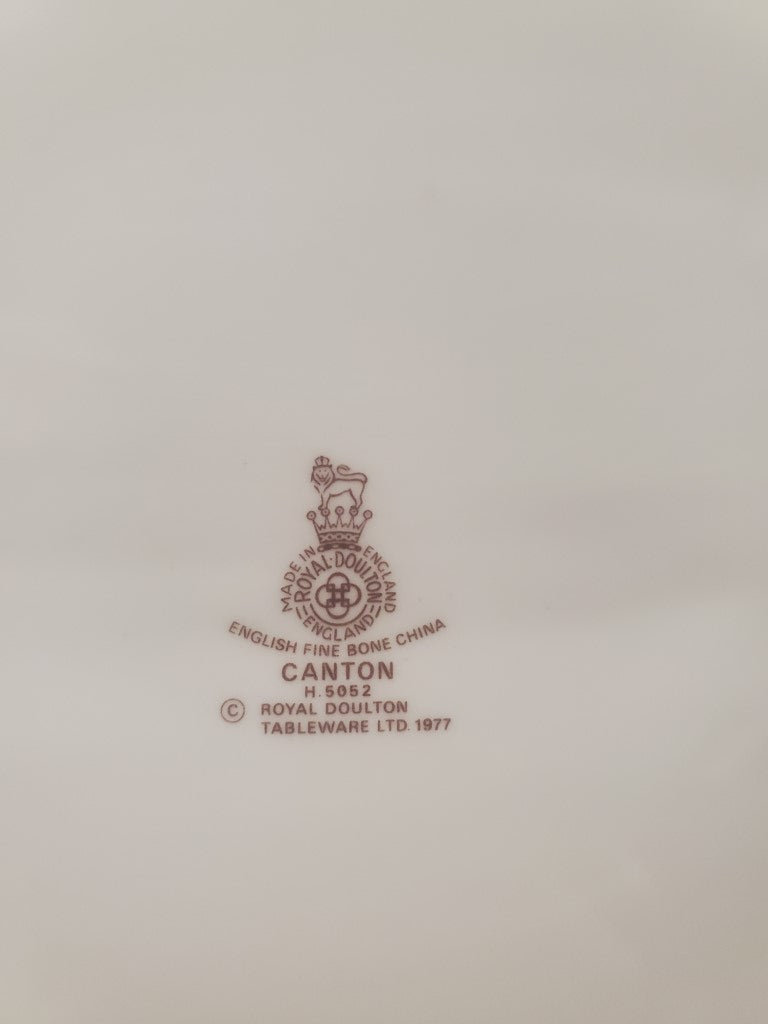 Royal Doulton Canton 13" Oval Serving Platter LK