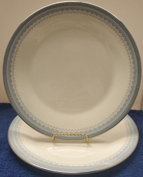 Set of 2 Royal Doulton Lorraine Dinner Plates