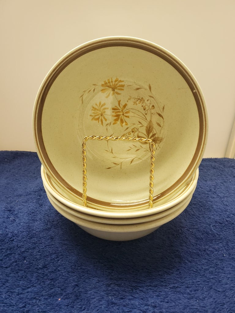 Set of 4 Royal Doulton Sandsprite Cereal Bowls