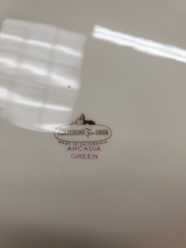 Franciscan Arcadia Green 16" Oval Serving Platter LK