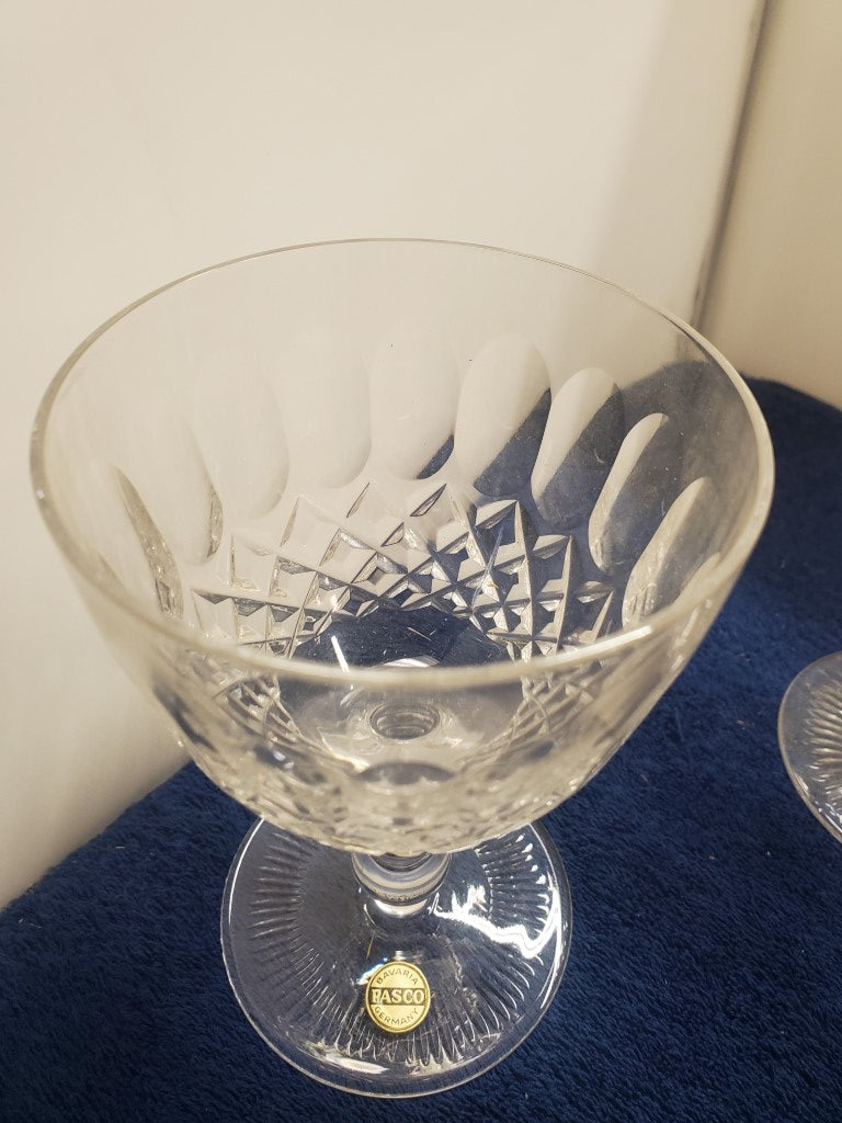 Set of 5 Pasco Elmwood Water Goblets LK