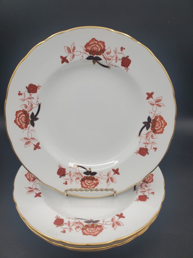 Set of 5 Royal Crown Derby Bali (Ely Chelsea) Salad Plates LK