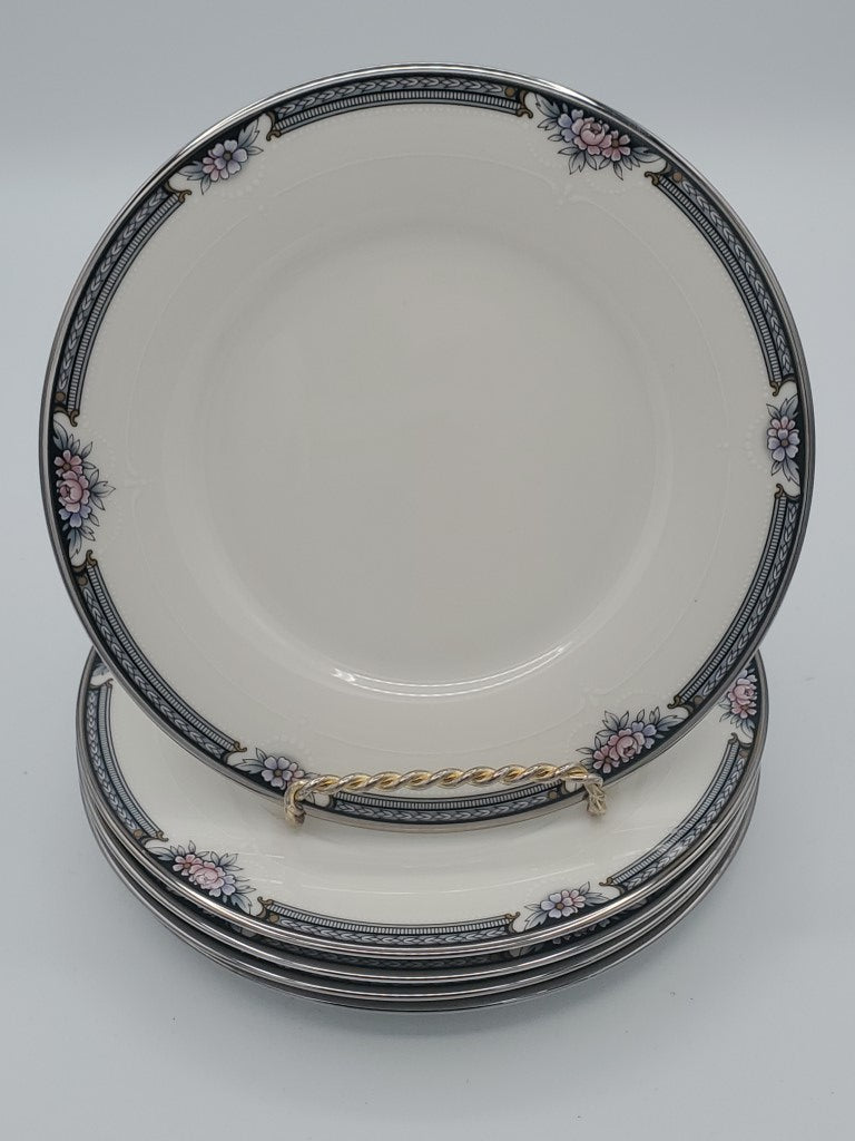 Set of 6 Noritake Halifax Dinner Plates LK