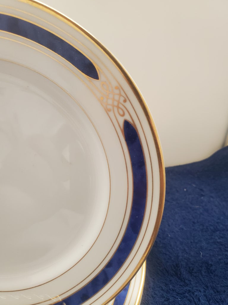 Set of 3 Gorham Regalia Court Lapis Salad Plates LK
