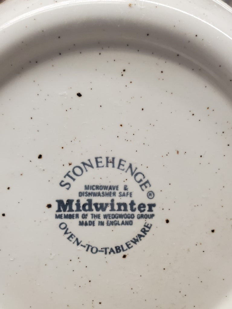 Stonhenge Midwinter Wild Oats Round Serving Bowl
