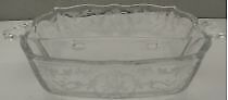 Fostoria Navarre-Clear Baroque 2 Part Handled Relish