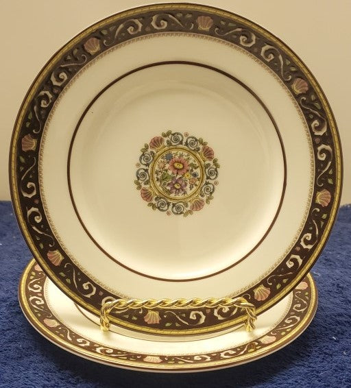 Set of 2 Wedgwood Runnymede Blue (W4577) Salad Plates LK –