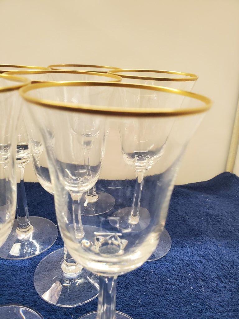 Set of 5 Lenox Hayworth Goblets SCMA10726