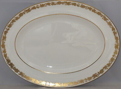 Wedgwood Whitehall-White Rim 17" Oval Serving Platter –