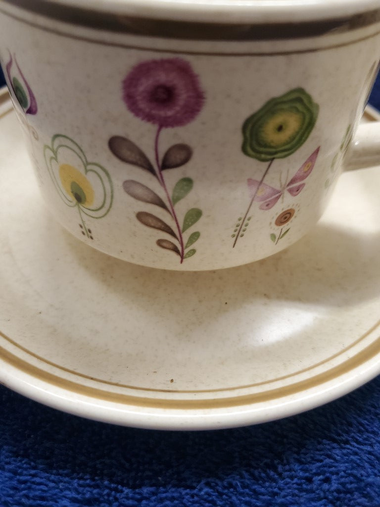 Set of 2 Lenox Sprite Cup & Saucer Sets LK