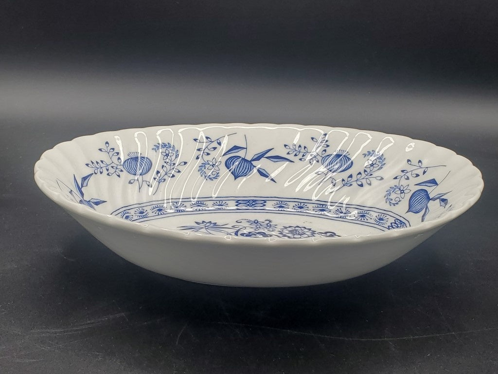 Johnson Brothers Blue Nordic 9" Oval Vegetable Bowl LK