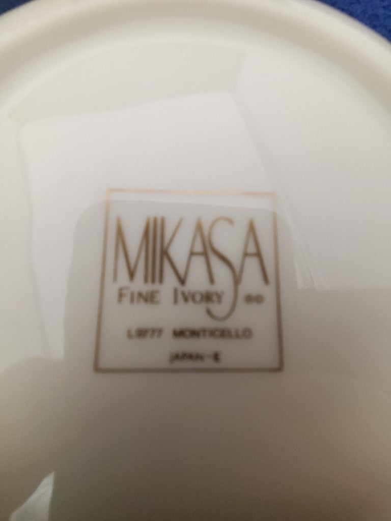 Set of 3 Mikasa Monticello Coupe Soup Bowls LK