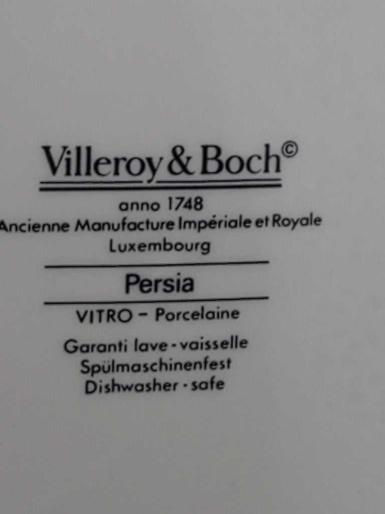 Set of 3 Villeroy & Boch Persia Bread & Butter Plates LK