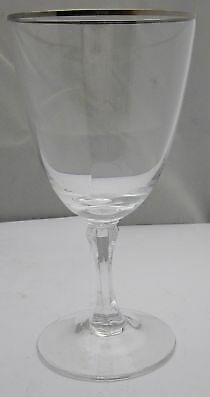 Lenox Montclair (Platinum Trim) Wine Glass (Imperfect)