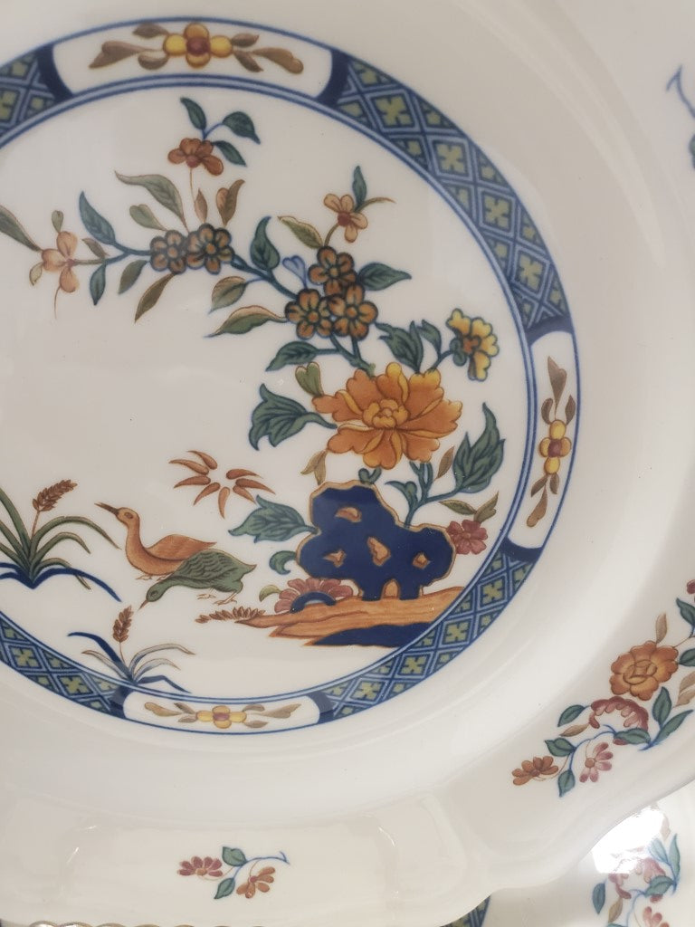 Set of 5 Wedgwood Chinese Teal Salad Plates LK