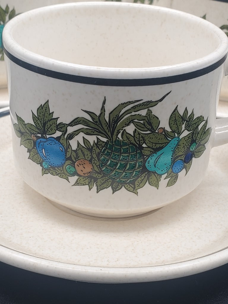 Set of 6 Lenox Fall Bounty Cup & Saucer Sets LK