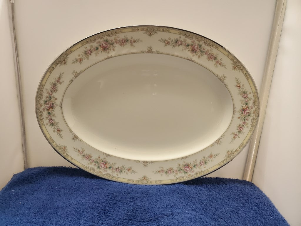 Noritake Shenandoah 14" Oval Serving Platter LK