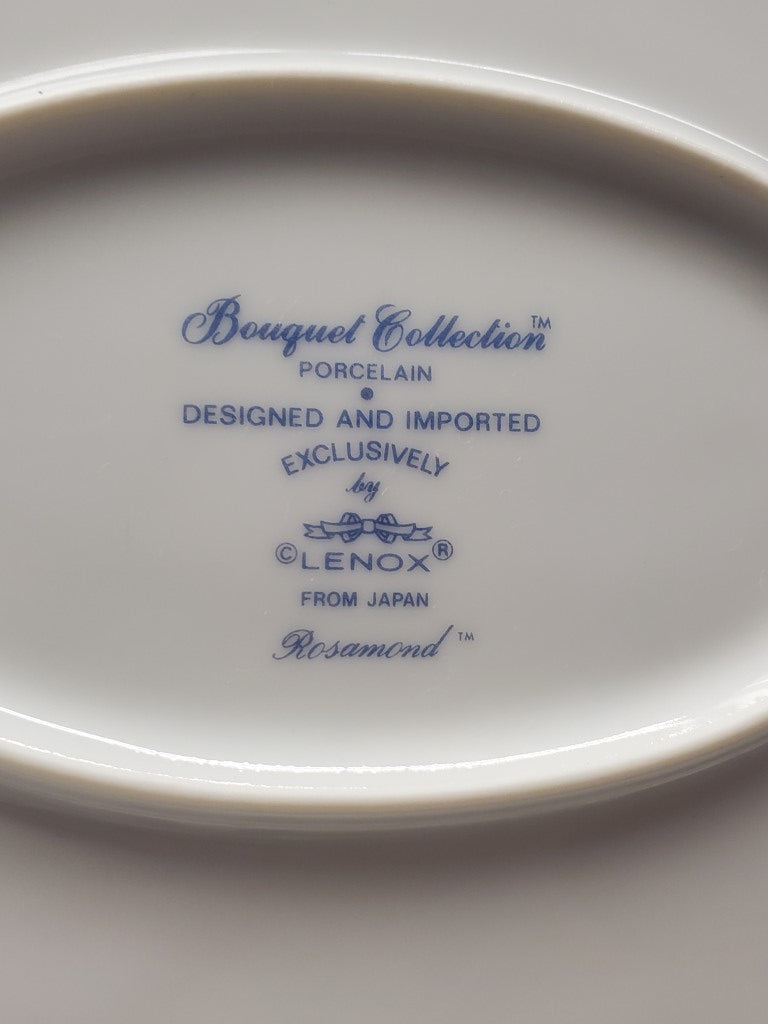 Lenox Rosamond 13" Oval Serving Platter LK
