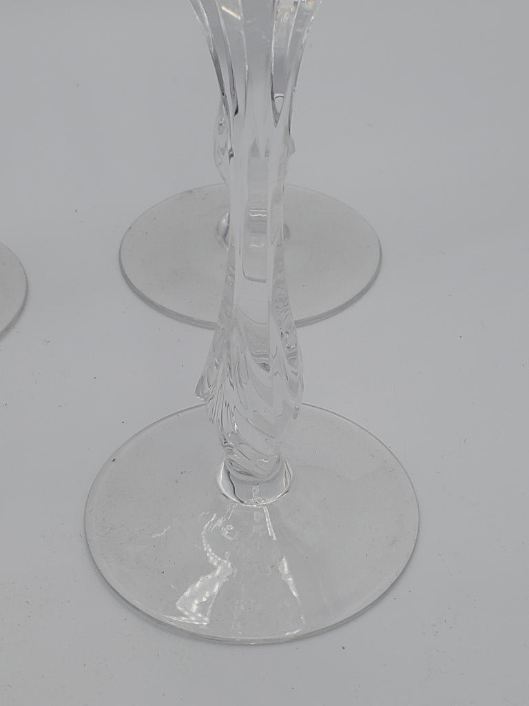 Set of 7 Gorham Crystal Excelsior Wine Glasses LK