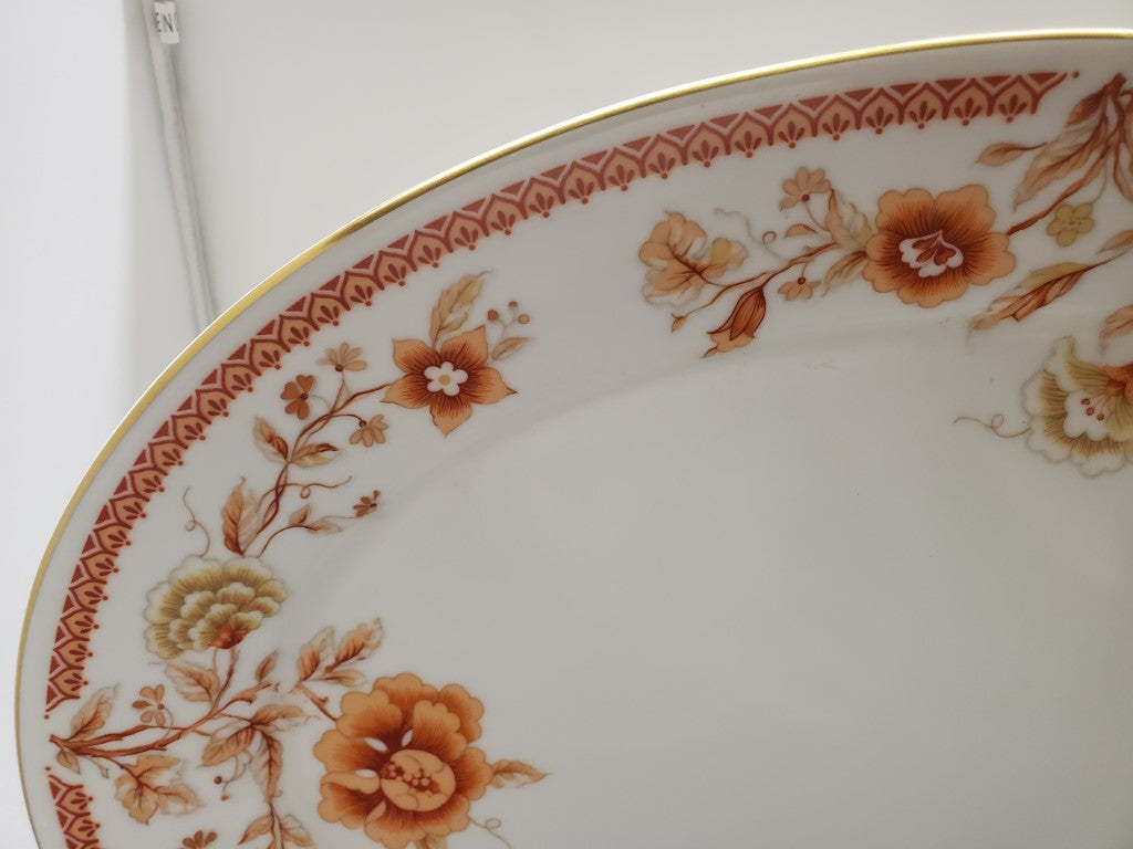 Oxford Lotus Garden 15" Oval Serving Platter LK