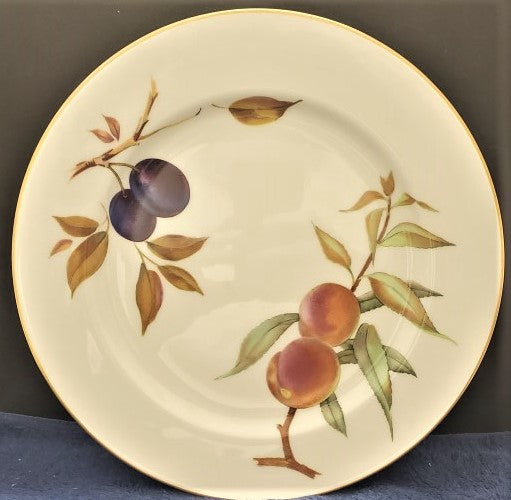 Royal Worcester Evesham Gold Dinner Plate –
