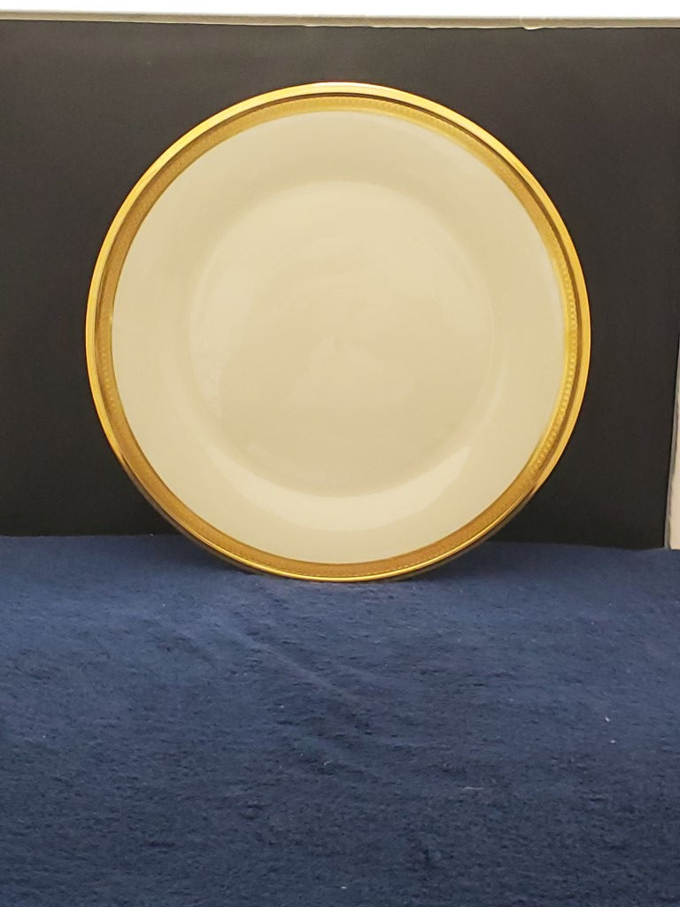 Set of 3 Lenox Aristocrat Dinner Plates