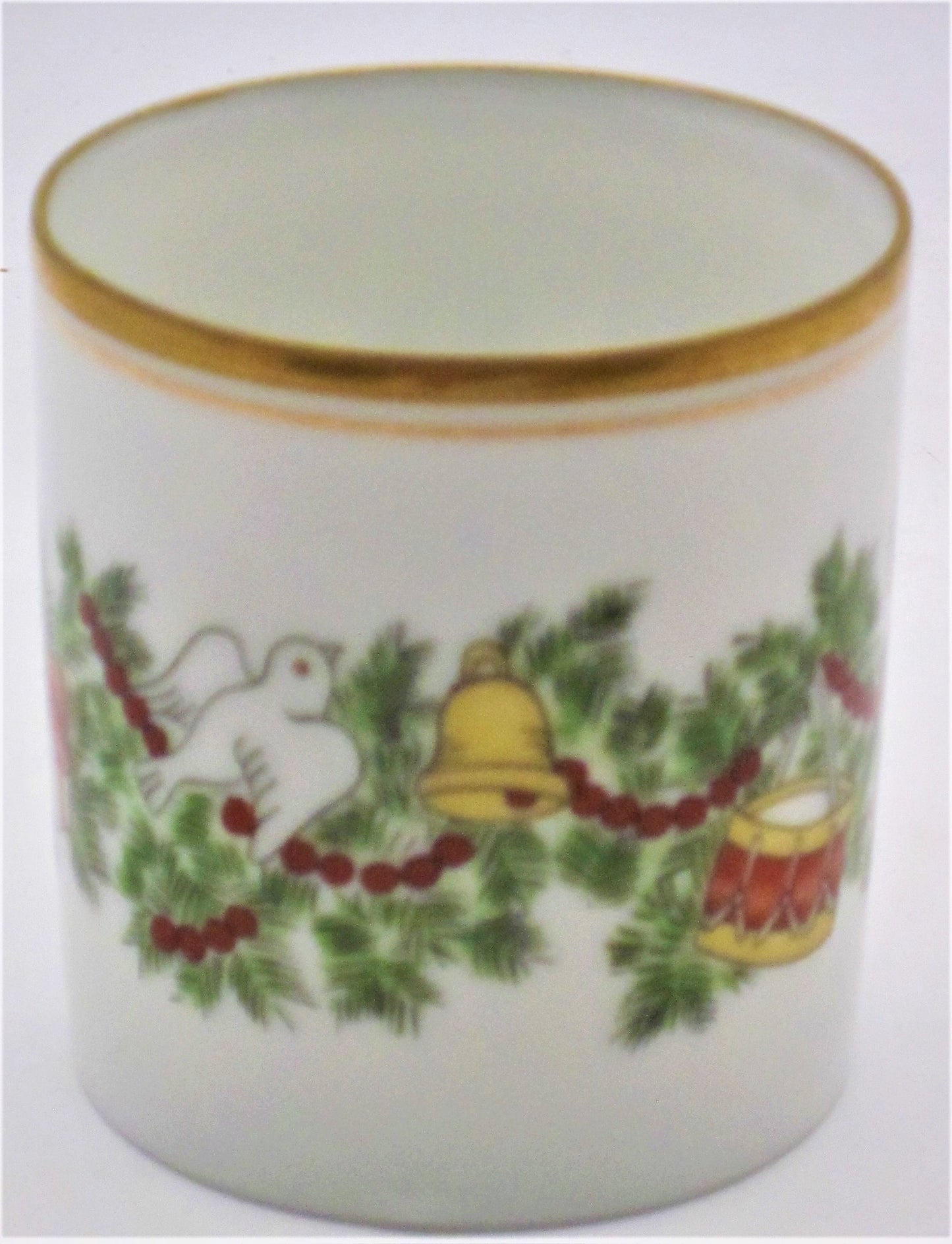Set of 3 Fitz & Floyd St. Nicholas Candle Votive/Toothpick Holder