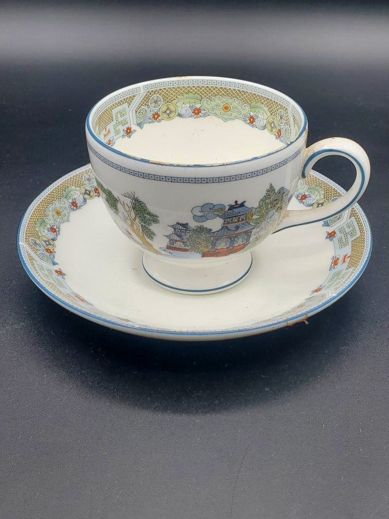 Wedgwood Chinese Legend Cup & Saucer Set LK
