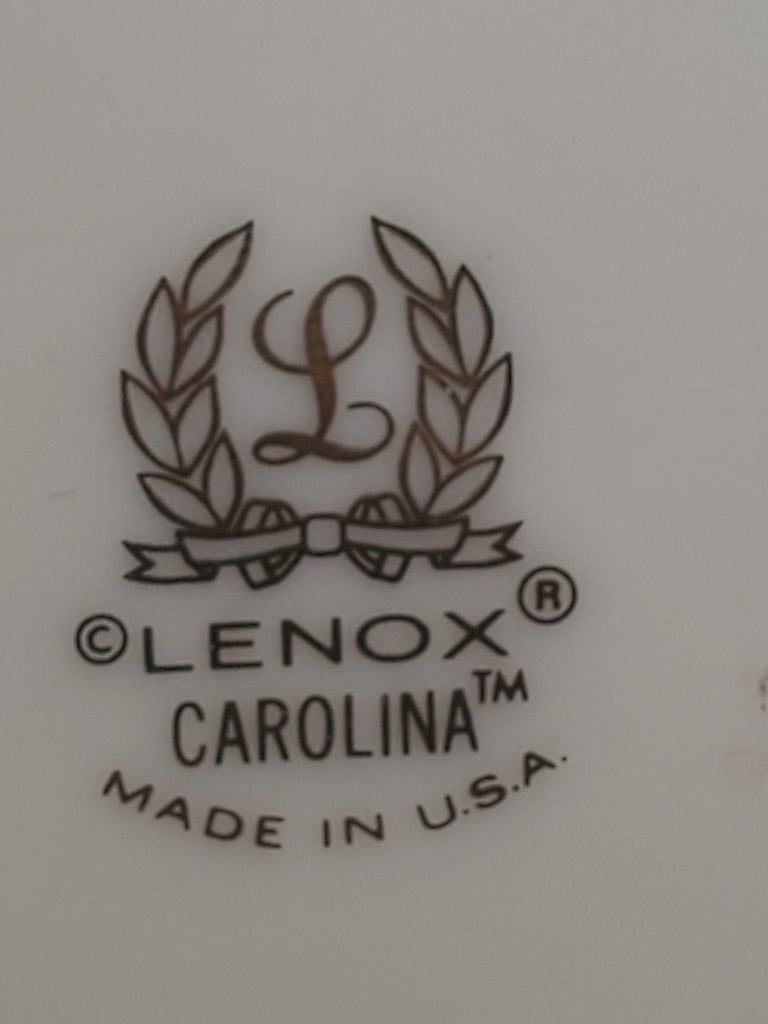 Set of 3 Lenox Carolina Blue Dinner Plates LK