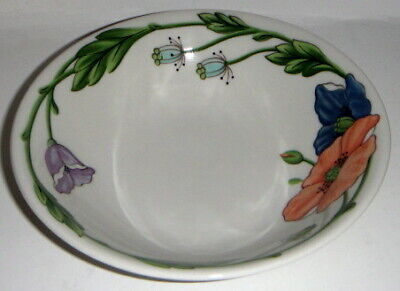Set of 5 Villeroy & Boch Amapola Soup/Cereal Bowls