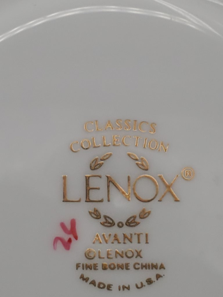 Set of 3 Lenox Avanti Cup & Saucer Sets LK
