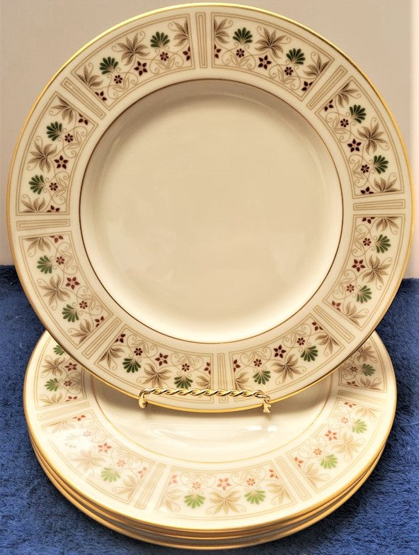 Set of 4 Lenox Tableau Bread & Butter Plates LK