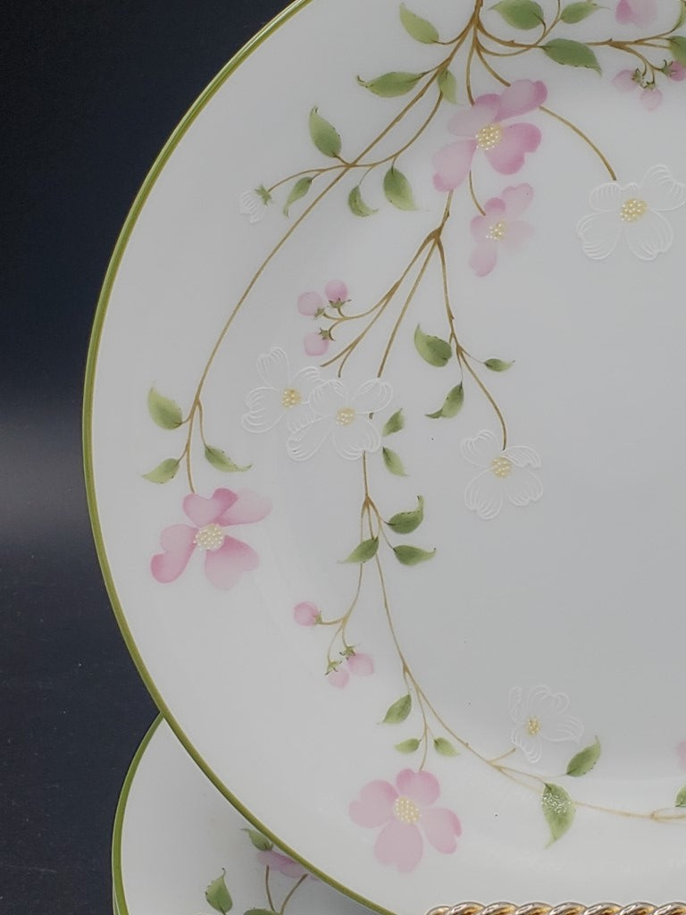 Set of 6 Noritake First Blush Bread & Butter Plates LK