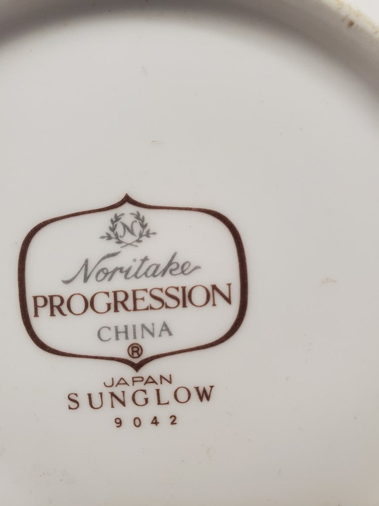 Set of 5 Noritake Sunglow Coupe Soup Bowls