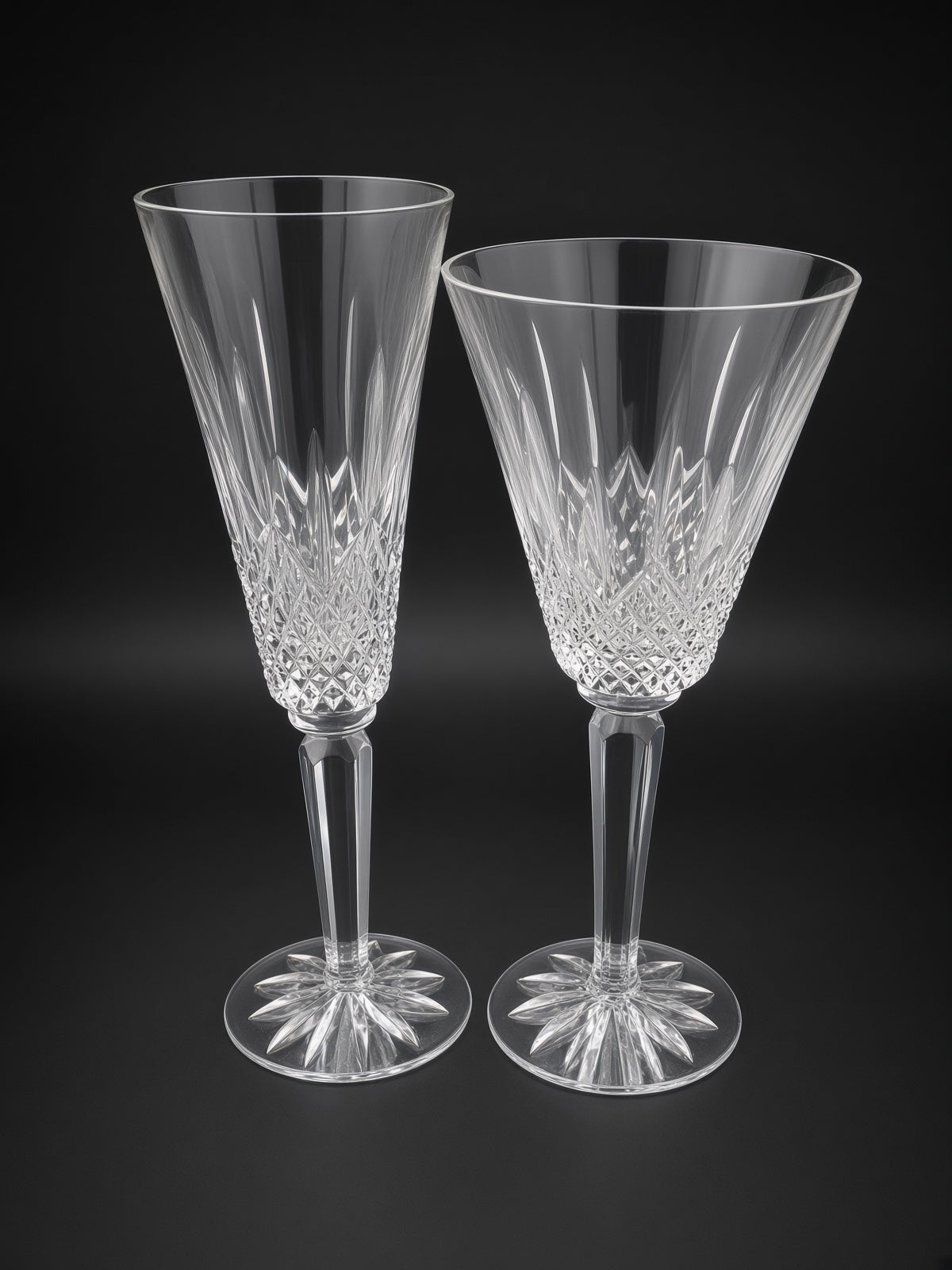 Lenox Masterpiece Water Goblet and Champagne Flute LK