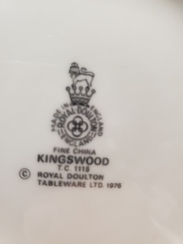 Set of 6 Royal Doulton Kingswood Coupe Soup Bowls LK