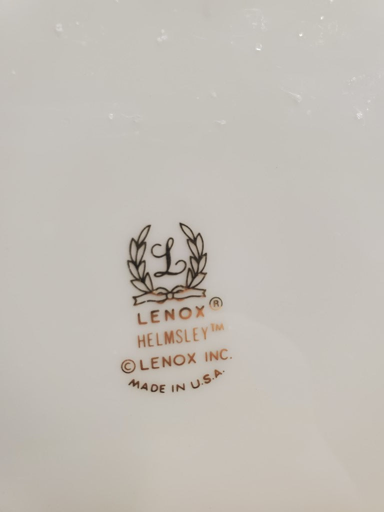 Set of 3 Lenox Helmsley Oval Serving Platters LK