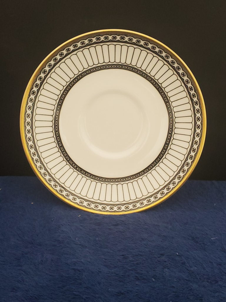 Wedgwood Colonnade Black Saucer
