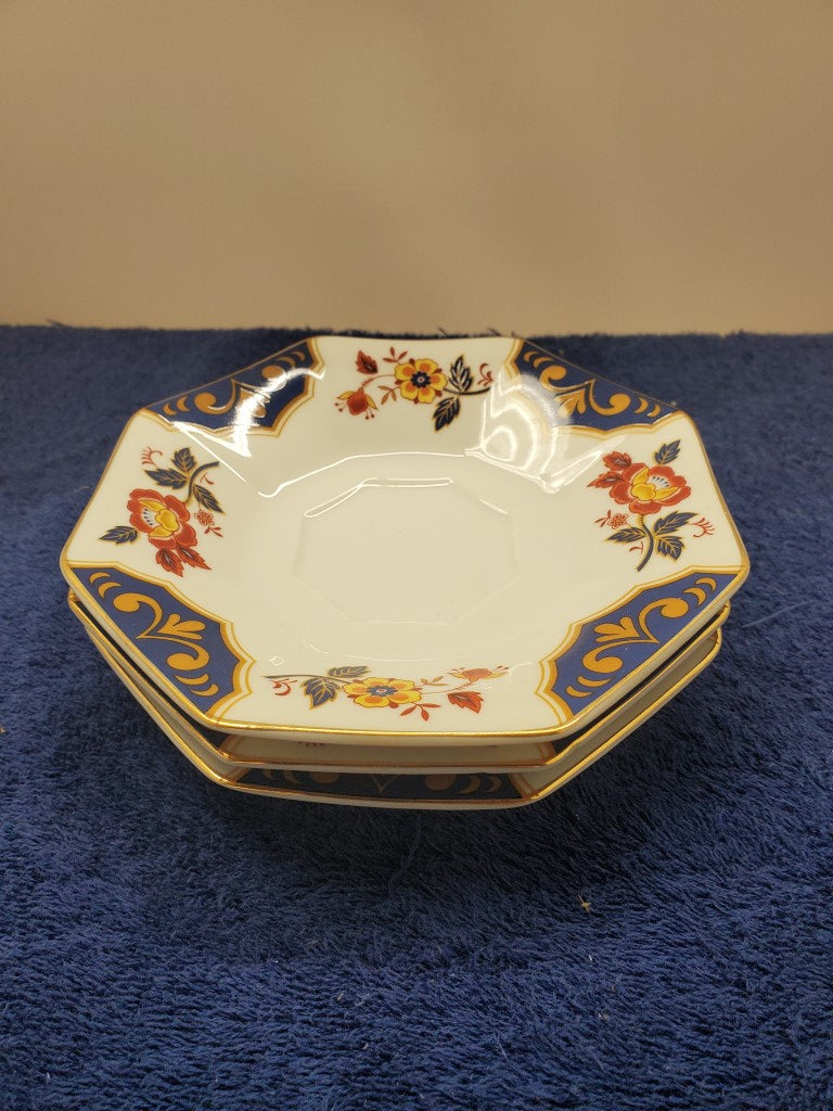 Set of 3 Mikasa Far East Rim Soup Bowls LK