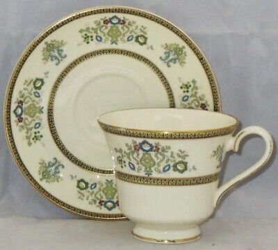 Minton Henley Footed Cup & Saucer Set (Imperfect)