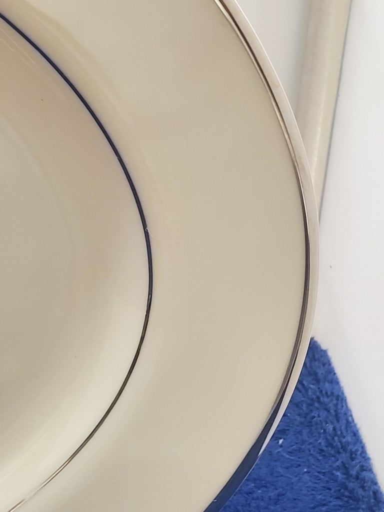 13" Lenox Montclair Oval Serving Platter LK