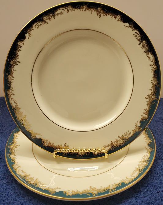 Set of 2 Minton Grosvenor Salad Plates LK